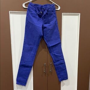 American Eagle Outfitters Vibrant Blue Jeans